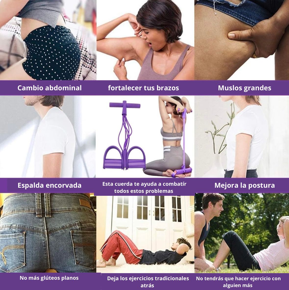 FlexPower™- Ligas De Resistencia y brazos