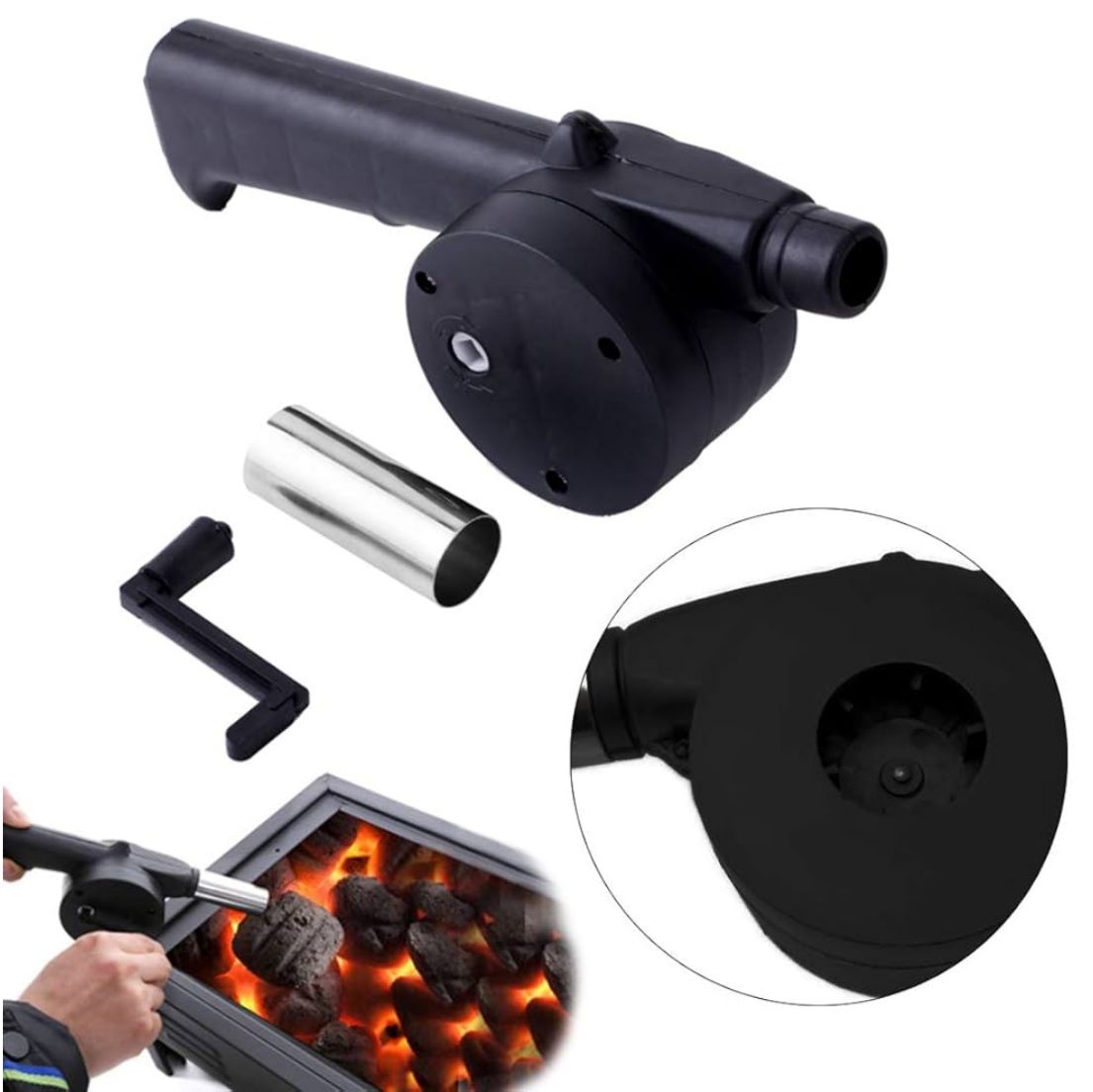 Avivabrava™- Soplador Avivador De Fuego Manual Asado 🔥