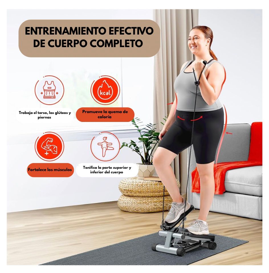 StepFit™ - Mini Stepper Escaladora Compacta