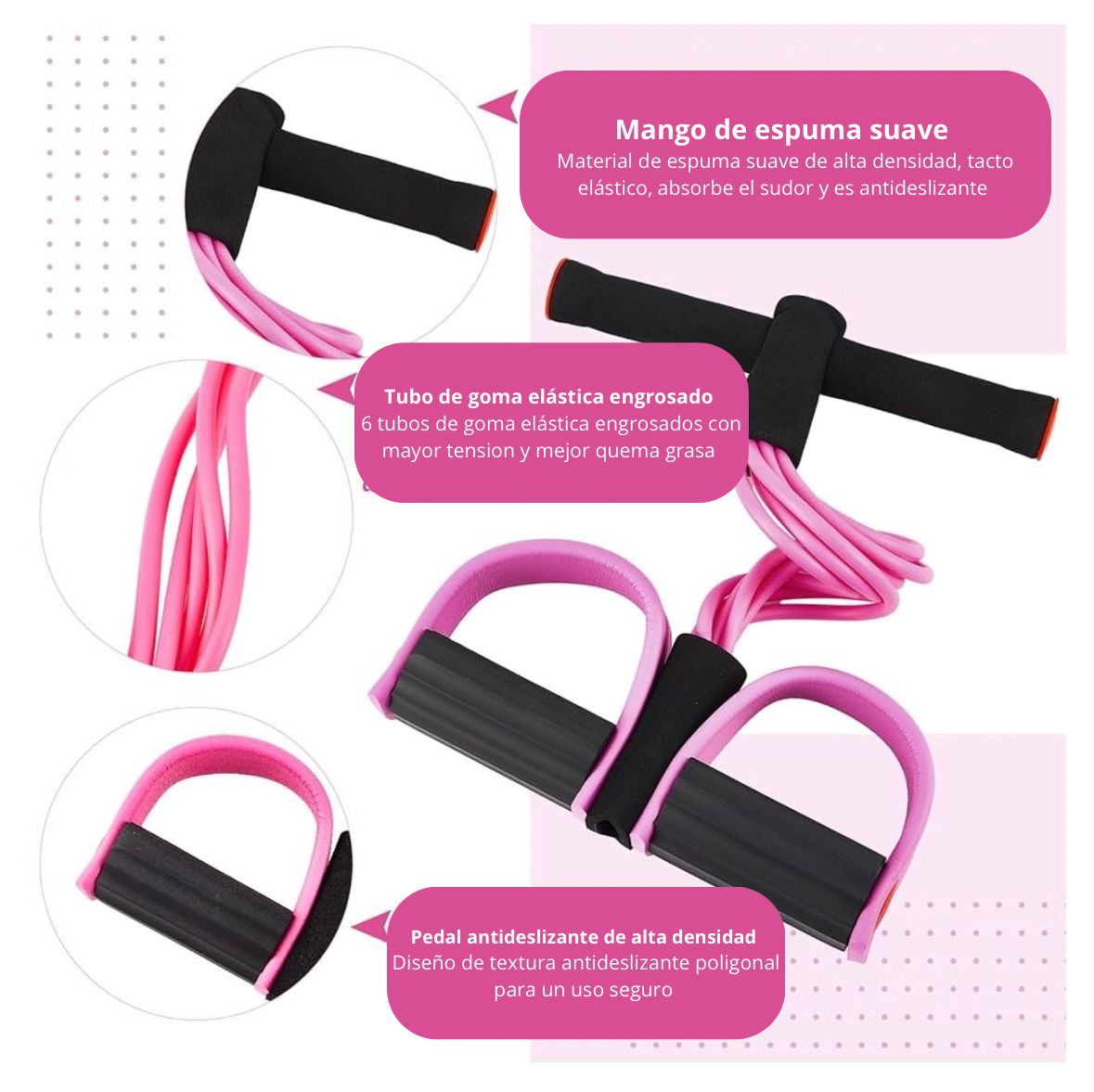 FlexPower™- Ligas De Resistencia y brazos