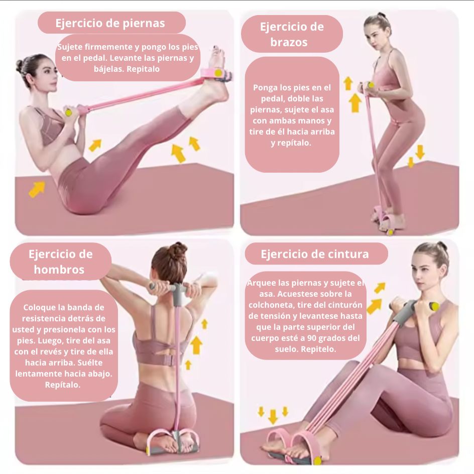 FlexPower™- Ligas De Resistencia y brazos