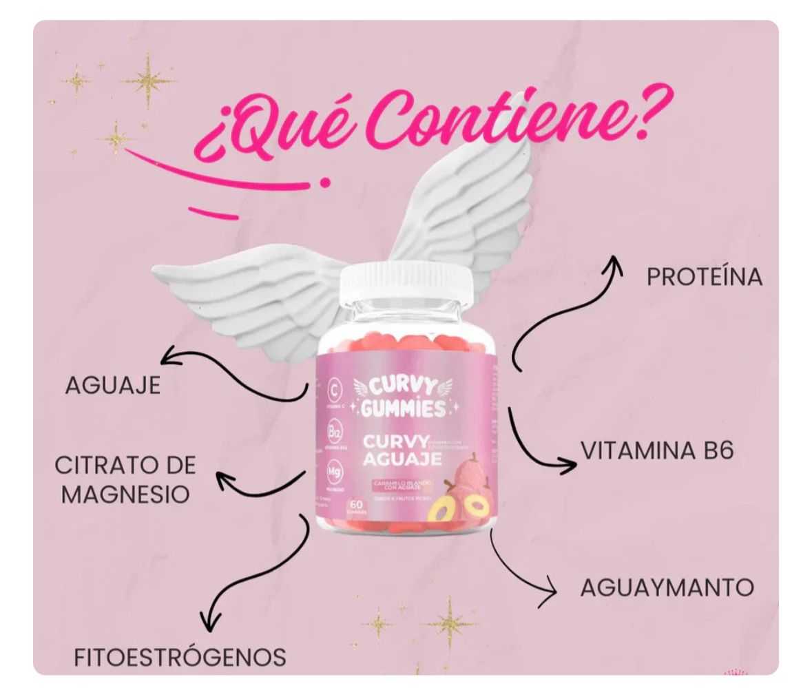CURVY GUMMIES™- Gomitas Para Modelar Tu figura