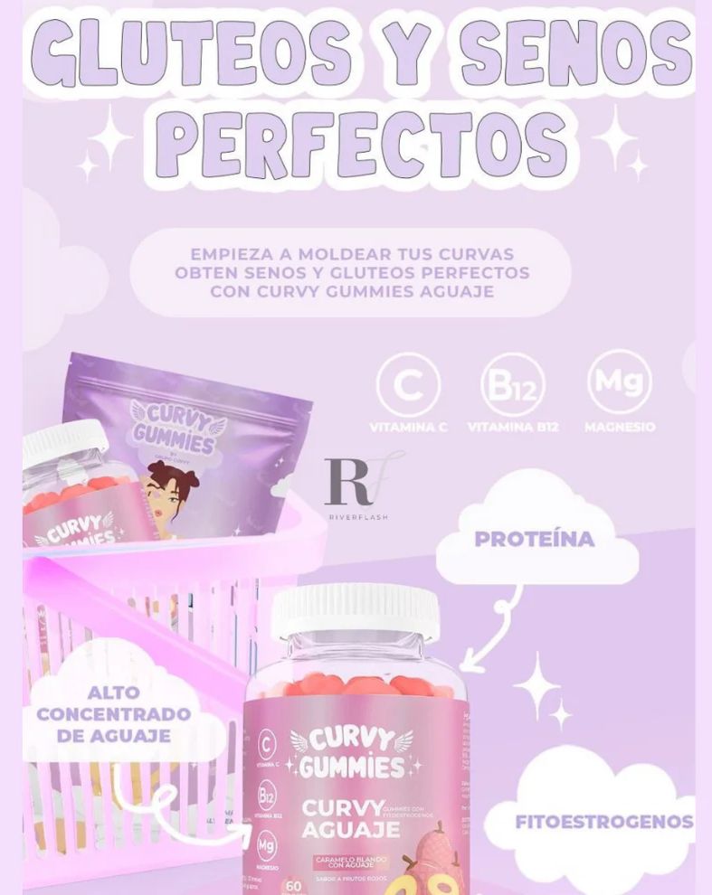 CURVY GUMMIES™- Gomitas Para Modelar Tu figura