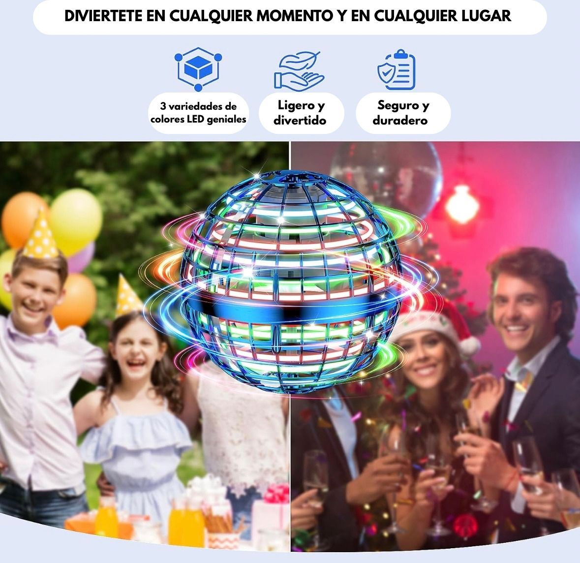 SpinBall™ - Bola Voladora Bommerang