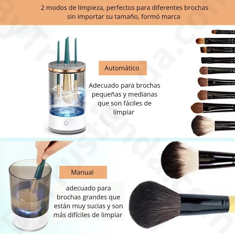 SUPERCLEANER™ - Limpiador de brochas de Maquillaje