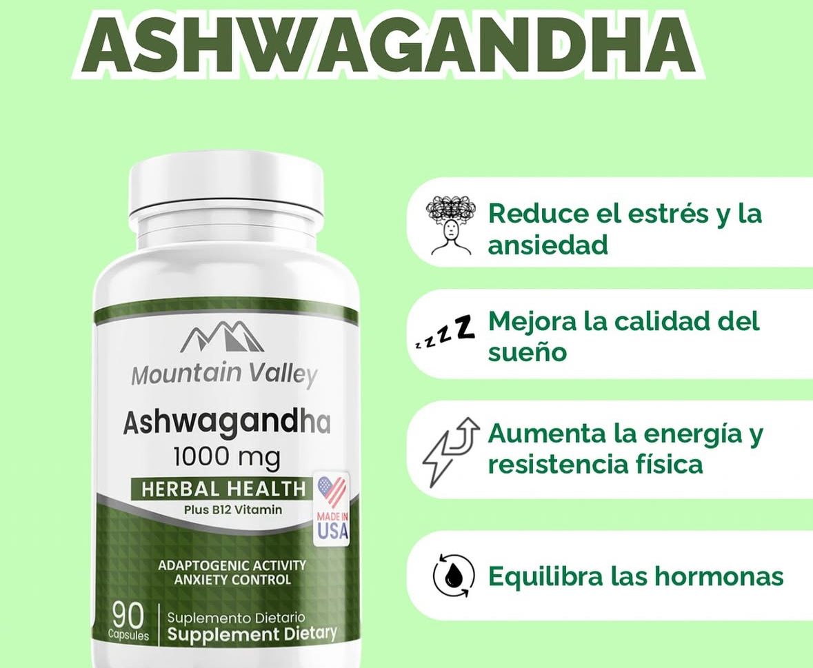 ASHWAGANDHA PREMIUM | 1.000 MG ✨
