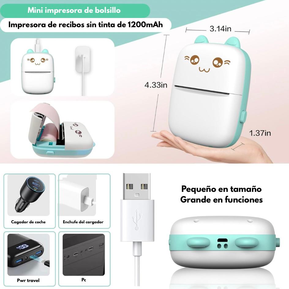 MiniMeow™- Mini impresora de gatico