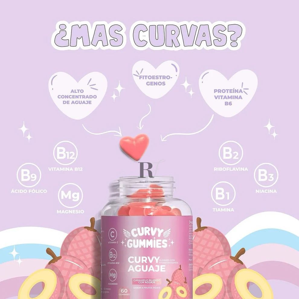 CURVY GUMMIES™- Gomitas Para Modelar Tu figura