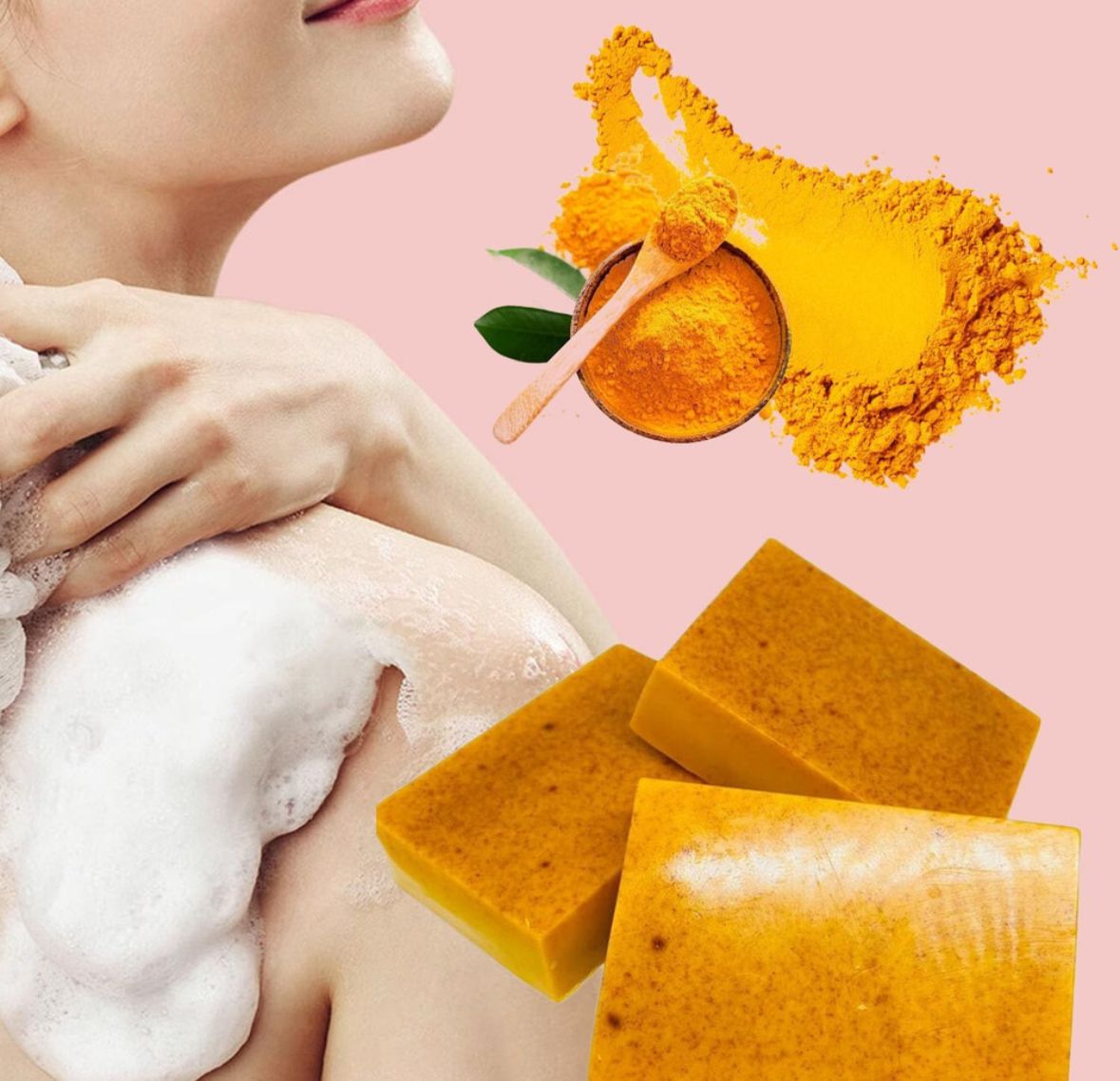 GoldenCleanse™ - Jabón de cúrcuma 🧼
