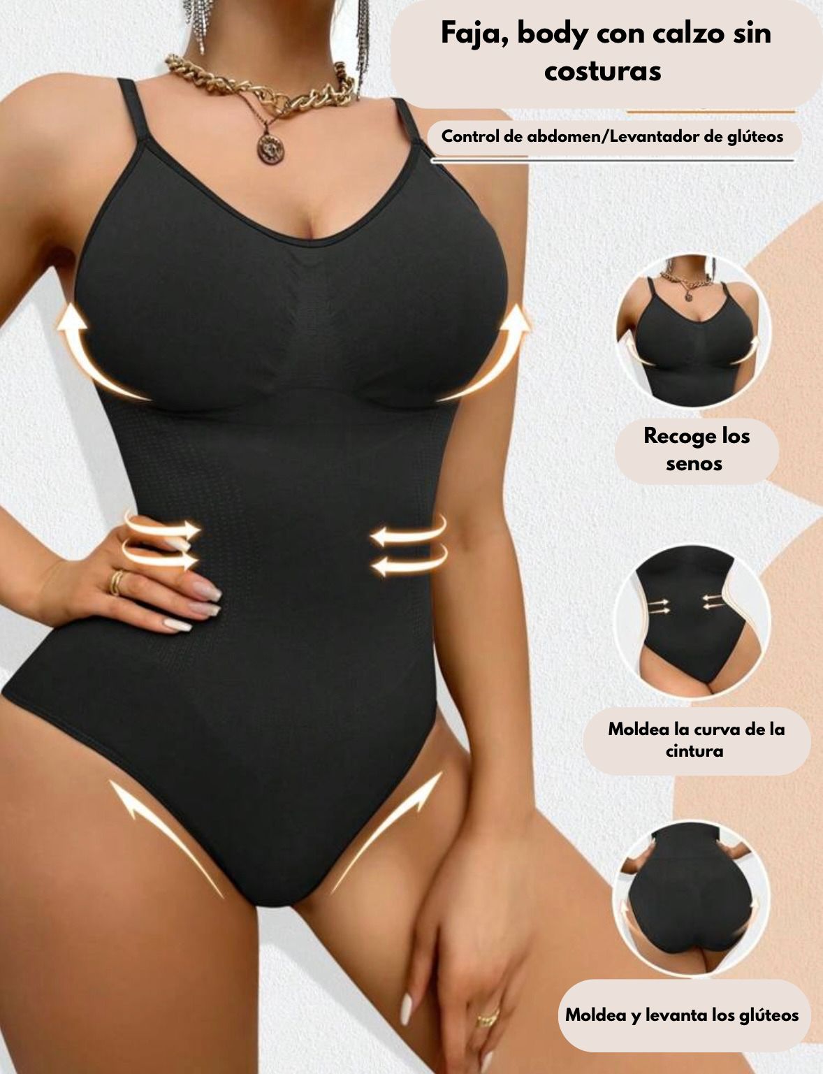 BodyGlam™ -  Faja body calzón premium