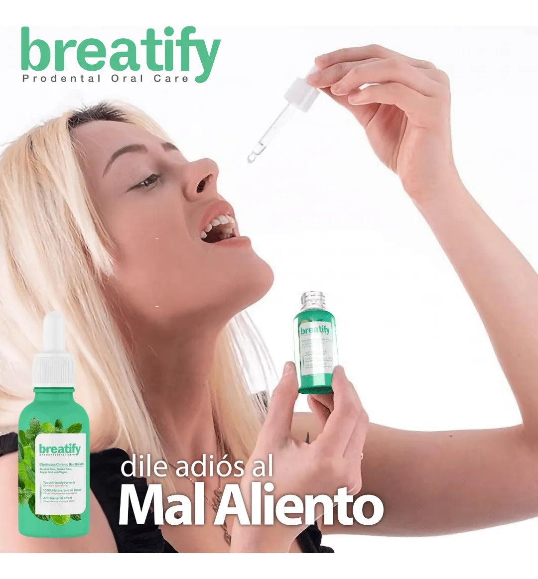 Breatify™ -  Gotitas refrescante para el mal aliento