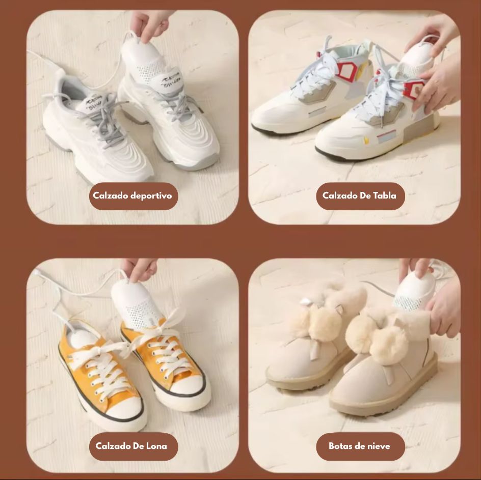 CalorSmart™ - Secador Calefactor Eléctrico 12w Zapatos