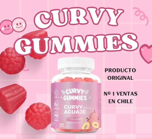 CURVY GUMMIES™- Gomitas Para Modelar Tu figura