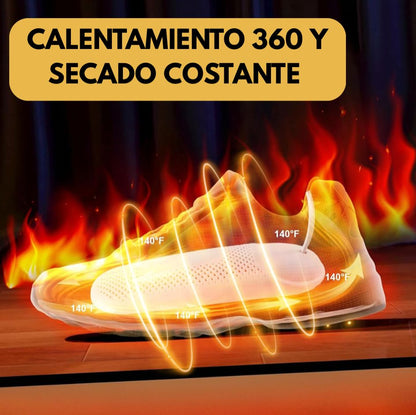 CalorSmart™ - Secador Calefactor Eléctrico 12w Zapatos