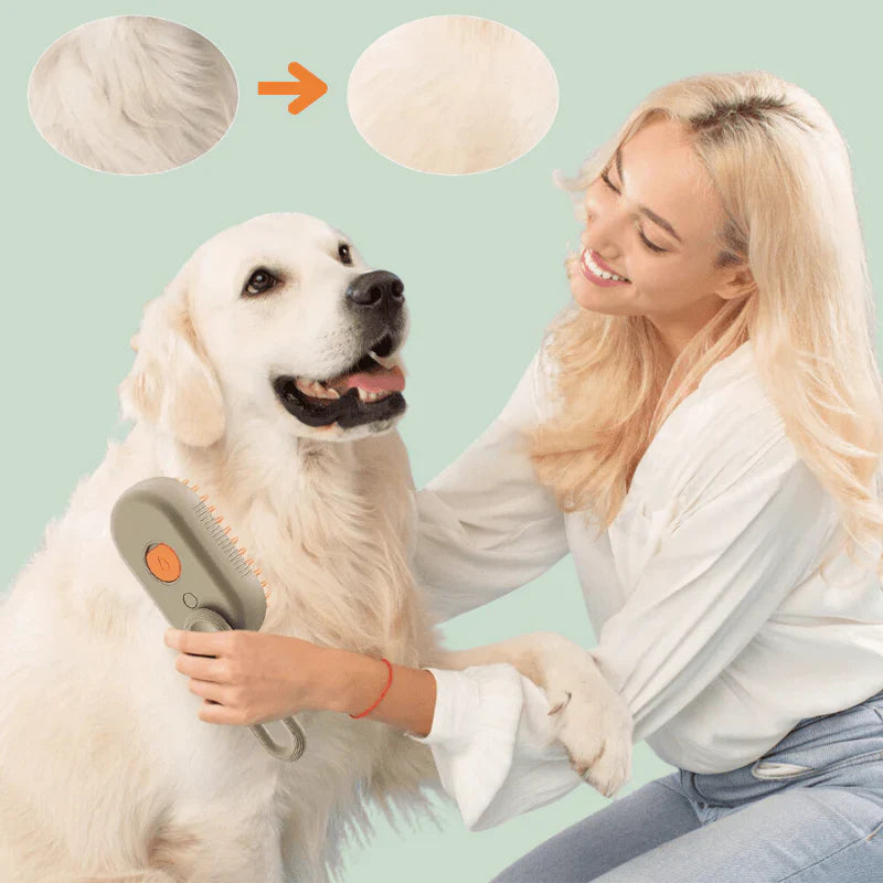 PurePet™- Cepillo mascota vapor 4 en 1